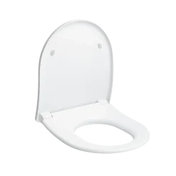 TOTO RP Compact SoftClose Non Slamming, Slow Close Elongated Toilet Seat and Lid, Cotton White, Plastic, SS227#01