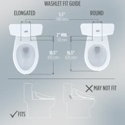 TOTO S7 WASHLET Electronic Bidet Toilet Seat with EWATER+ Bowl and Wand Cleaning, Contemporary Lid, Elongated, Sedona Beige, Plastic, SW4726#12