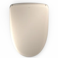 TOTO S7 WASHLET Electronic Bidet Toilet Seat with EWATER+ Bowl and Wand Cleaning, Contemporary Lid, Elongated, Sedona Beige, Plastic, SW4726#12
