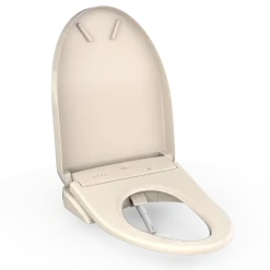 TOTO S7 WASHLET Electronic Bidet Toilet Seat with EWATER+ Bowl and Wand Cleaning, Contemporary Lid, Elongated, Sedona Beige, Plastic, SW4726#12