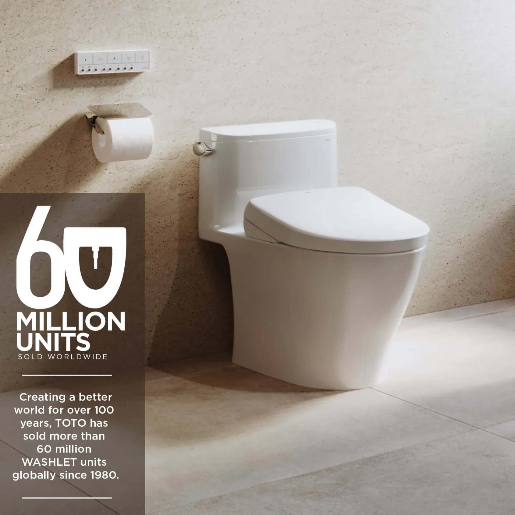 TOTO S7 WASHLET+ Electronic Bidet Toilet Seat with EWATER+ Bowl and Wand Cleaning and Contemporary Lid, Elongated, Cotton White, Plastic, SW4726AT40#01
