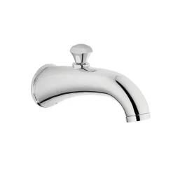 TOTO Silas Wall Tub Spout with Diverter, Polished Chrome, Brass, TS210EV#CP