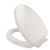 TOTO SoftClose Non Slamming, Slow Close Round Toilet Seat and Lid, Sedona Beige, Plastic, SS113#12