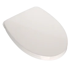 TOTO SoftClose Non Slamming, Slow Close Elongated Toilet Seat and Lid, Colonial White, Plastic, SS124#11