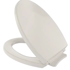 TOTO SoftClose Non Slamming, Slow Close Elongated Toilet Seat and Lid, Sedona Beige, Plastic, SS114#12