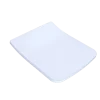 TOTO SoftClose Slim Square Non-Slamming Seat and Lid for SP Wall-Hung Toilet, Cotton White- Urea Resin, SS249R#01