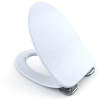 TOTO SoftClose Ultra Slim, Non-Slamming Toilet Seat and Lid, Cotton White, Urea Resin, SS234#01