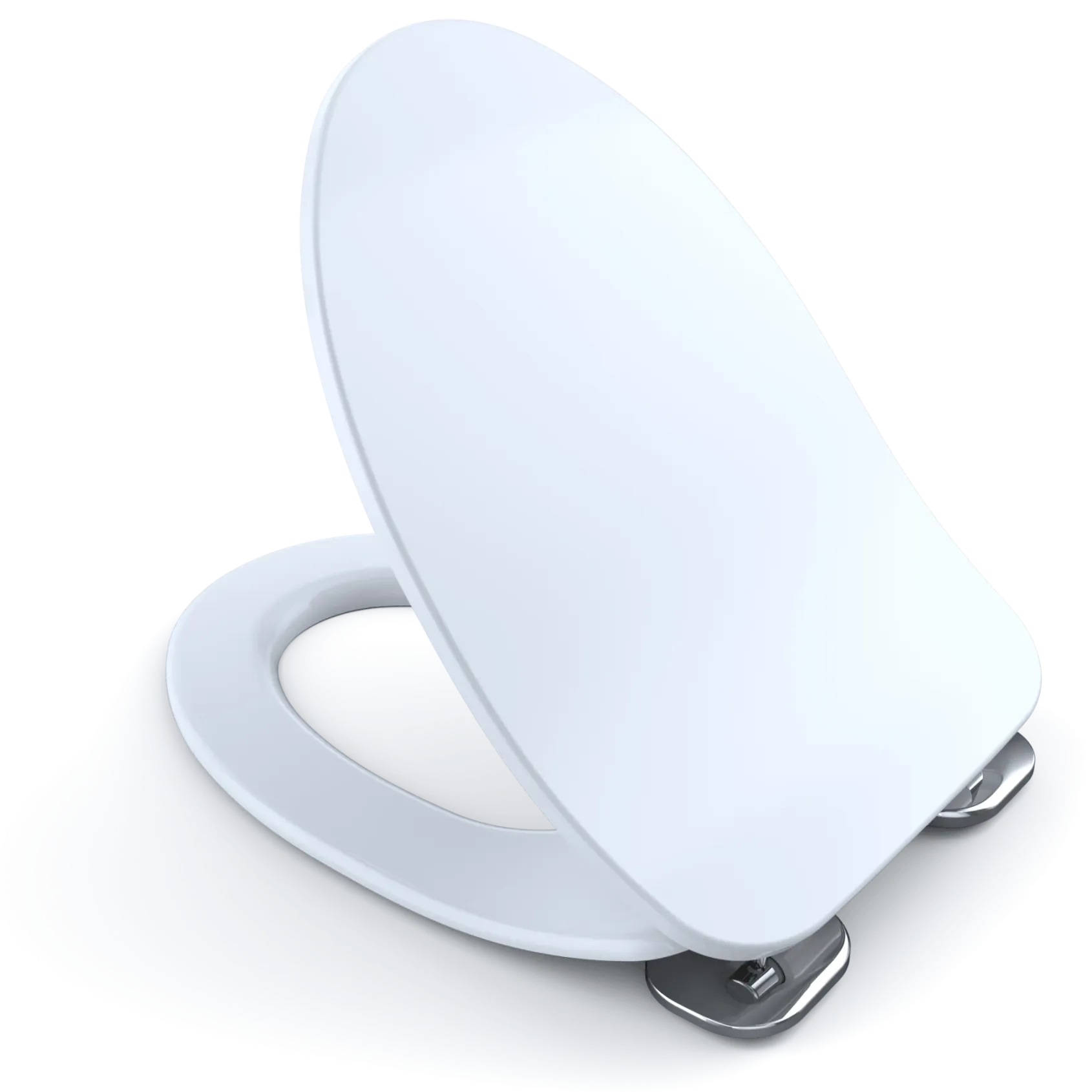 TOTO SoftClose Ultra Slim, Non-Slamming Toilet Seat and Lid, Cotton White, Urea Resin, SS234#01