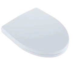 TOTO Soire SoftClose Non Slamming, Slow Close Elongated Toilet Seat and Lid, Cotton White, Plastic, SS214#01
