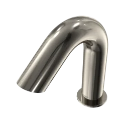 TOTO Standard R ECOPOWER 0.5 GPM Touchless Bathroom Faucet with Mixing Valve, 20 Second Continuous Flow, Polished Nickel, Brass, T28S53EM#PN