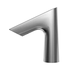 TOTO Standard S AC Powered 0.5 GPM Touchless Bathroom Faucet with Thermostatic Mixing Valve, 10 Second On-Demand Flow, Polished Chrome, Brass, T27S51AT#CP