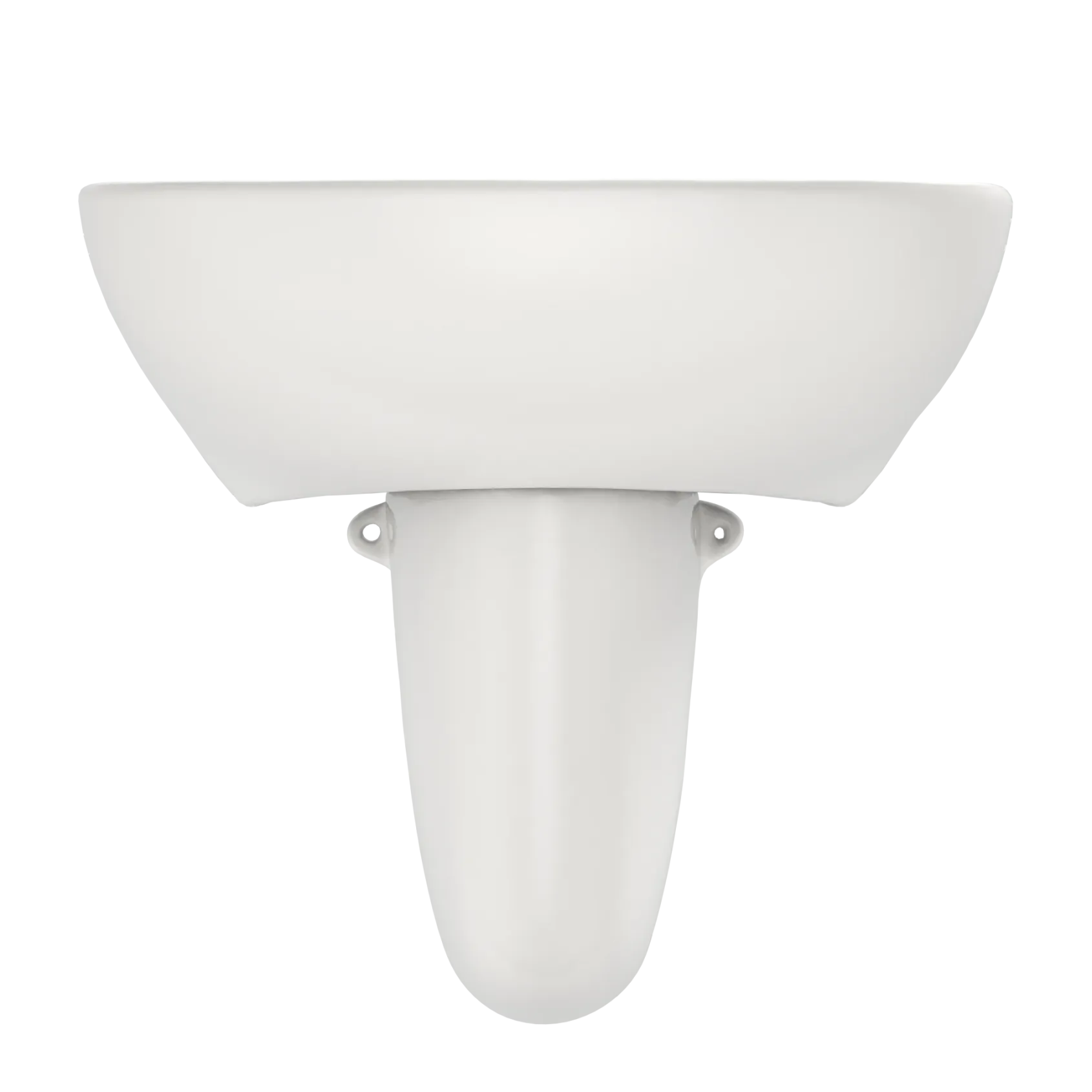 TOTO Supreme Oval Wall-Mount Bathroom Sink with CEFIONTECT and Shroud for 8 Inch Center Faucets, Colonial White, Vitreous China, LHT241.8G#11