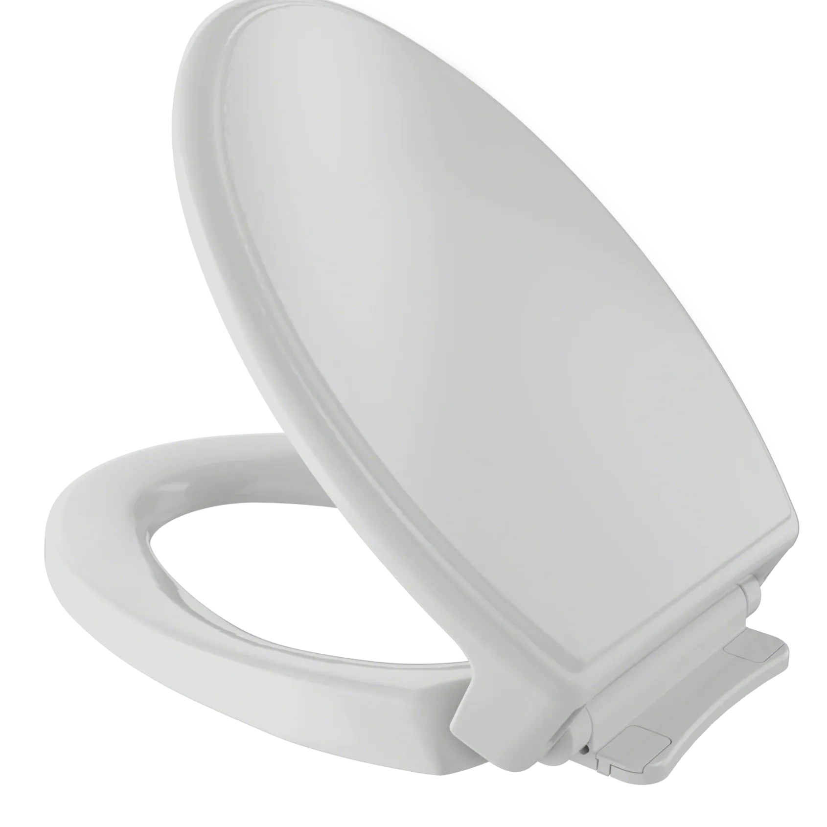 TOTO Traditional SoftClose Non Slamming, Slow Close Elongated Toilet Seat and Lid, Colonial White, Plastic, SS154#11