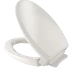 TOTO Traditional SoftClose Non Slamming, Slow Close Elongated Toilet Seat and Lid, Sedona Beige, Plastic, SS154#12