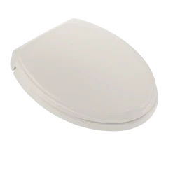TOTO Traditional SoftClose Non Slamming, Slow Close Elongated Toilet Seat and Lid, Sedona Beige, Plastic, SS154#12