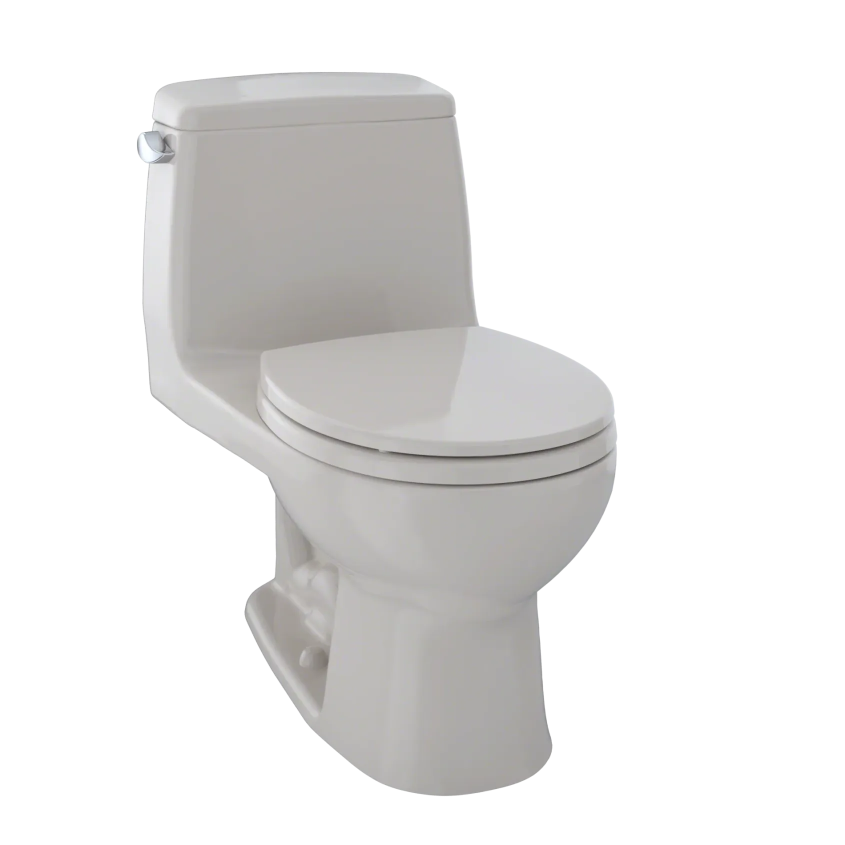 TOTO Ultimate One-Piece Round Bowl 1.6 GPF Toilet, Sedona Beige, Vitreous China, MS853113#12
