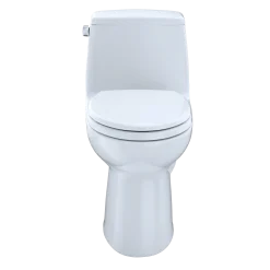 TOTO UltraMax One-Piece Elongated 1.6 GPF ADA Compliant Toilet, Colonial White, Vitreous China, MS854114SL#11