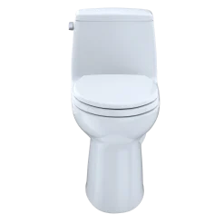 TOTO UltraMax One-Piece Elongated 1.6 GPF Toilet, Cotton White, Vitreous China, MS854114S#01