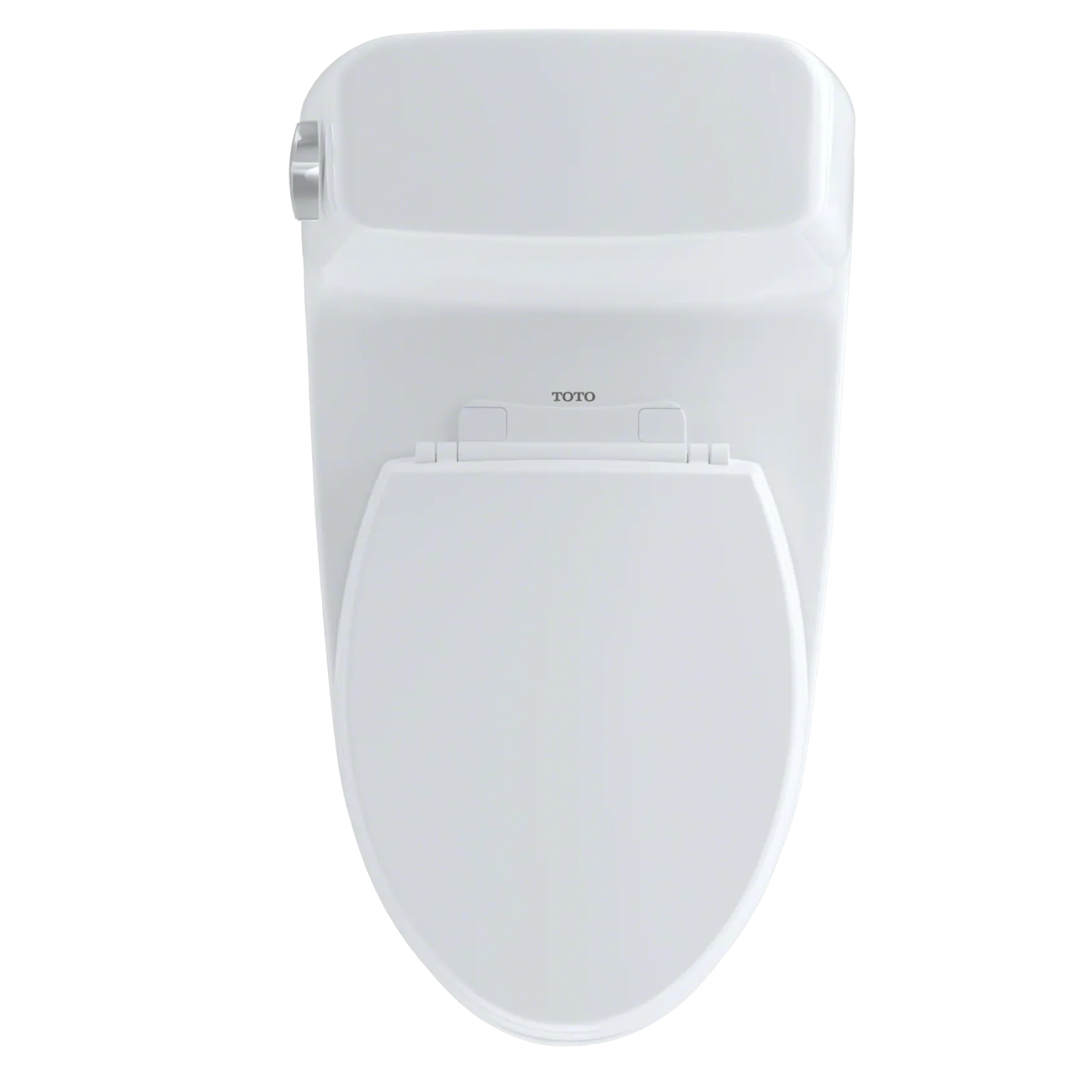TOTO UltraMax One-Piece Elongated 1.6 GPF Toilet, Cotton White, Vitreous China, MS854114S#01