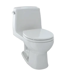 TOTO UltraMax One-Piece Round Bowl 1.6 GPF Toilet, Colonial White, Vitreous China, MS853113S#11