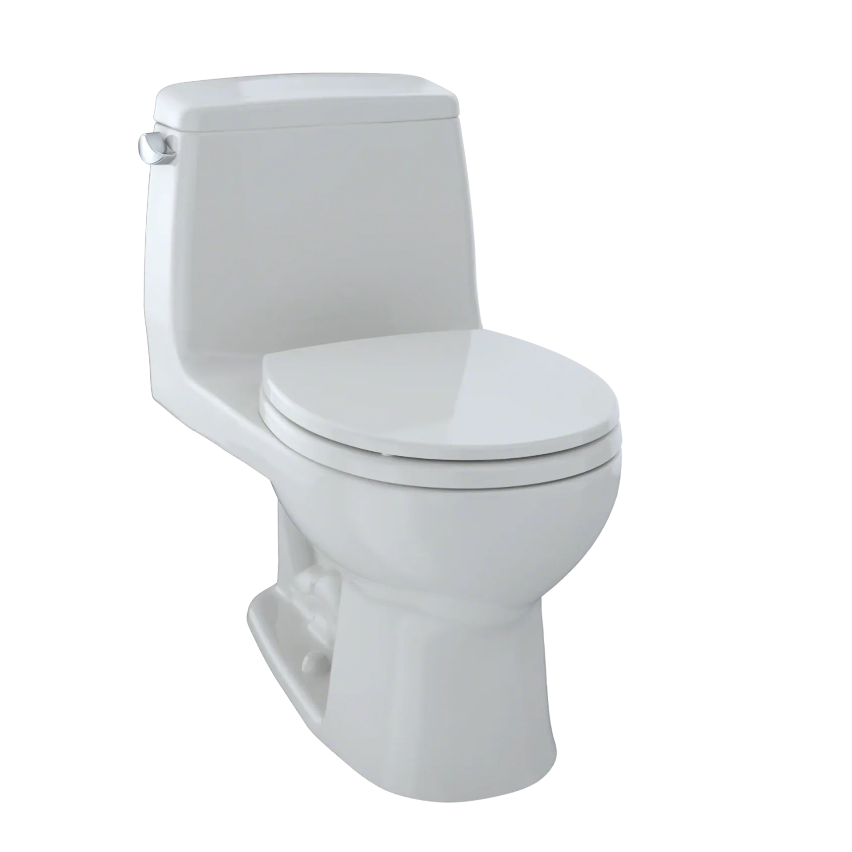 TOTO UltraMax One-Piece Round Bowl 1.6 GPF Toilet, Colonial White, Vitreous China, MS853113S#11