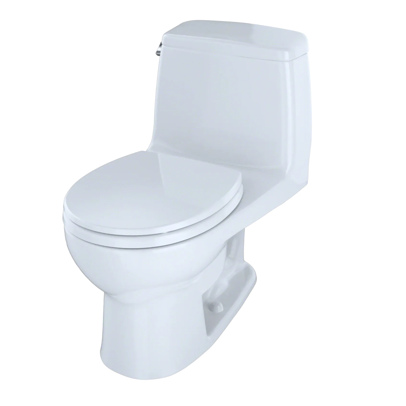 TOTO UltraMax One-Piece Round Bowl 1.6 GPF Toilet, Colonial White, Vitreous China, MS853113S#11