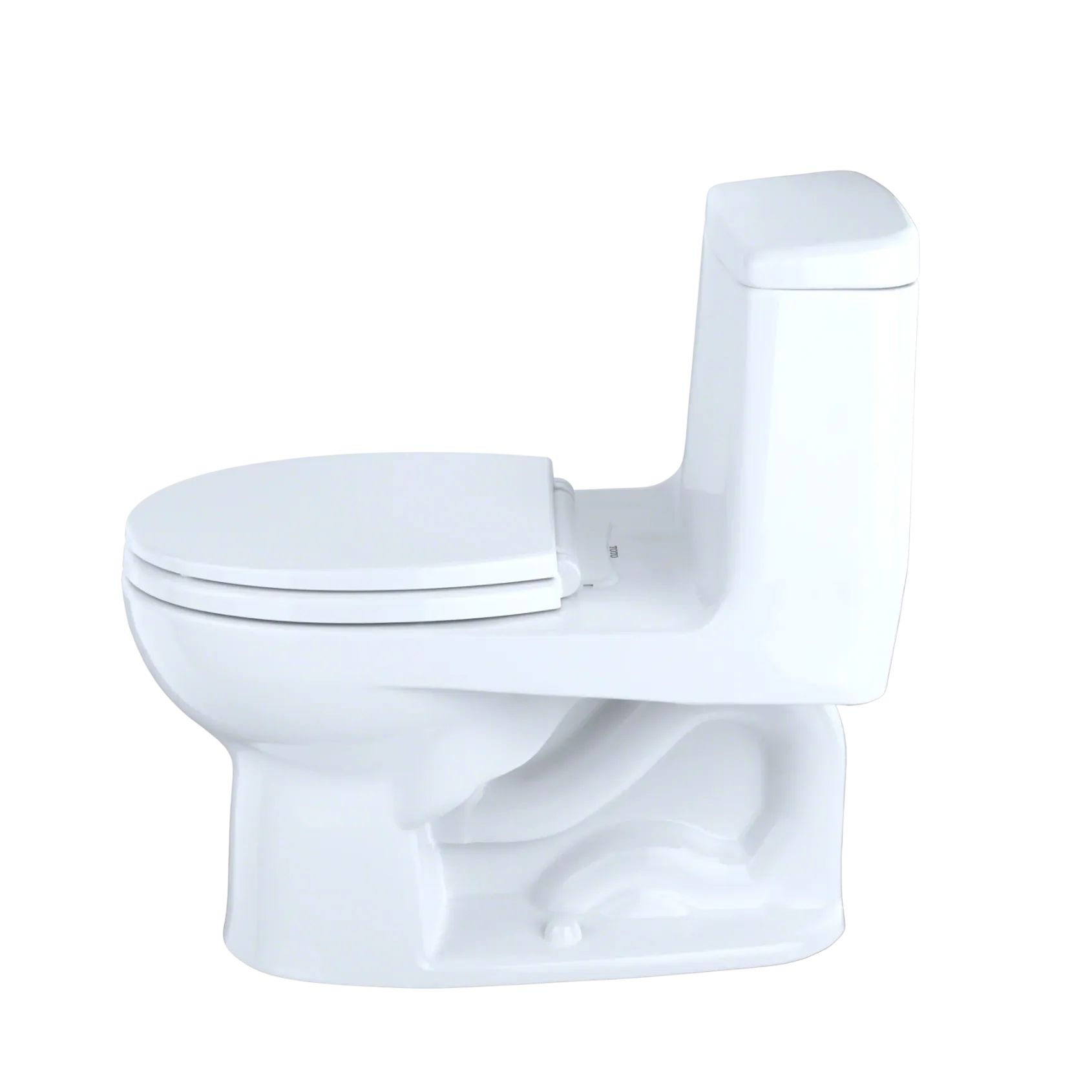 TOTO UltraMax One-Piece Round Bowl 1.6 GPF Toilet, Colonial White, Vitreous China, MS853113S#11