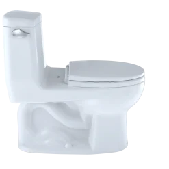 TOTO UltraMax One-Piece Round Bowl 1.6 GPF Toilet, Colonial White, Vitreous China, MS853113S#11