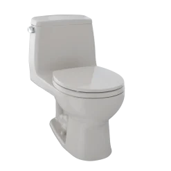 TOTO UltraMax One-Piece Round Bowl 1.6 GPF Toilet, Sedona Beige, Vitreous China, MS853113S#12