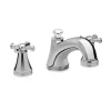 TOTO Vivian Two Cross Handle Deck-Mount Roman Tub Filler Trim, Polished Chrome, Brass, TB220DD#CP