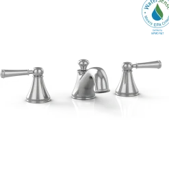 TOTO Vivian Two Handle Widespread 1.2 GPM Bathroom Sink Faucet, Polished Chrome, Brass, TL220DD112#CP