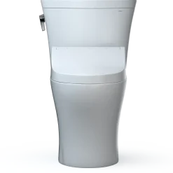 TOTO WASHLET+ Aquia IV Arc Two-Piece Elongated Dual Flush 1.28 and 0.9 GPF Toilet with C5 Bidet Seat, Cotton White, Vitreous China|Plastic, MW4483084CEMFGN#01