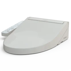 TOTO WASHLET C2 Electronic Bidet Toilet Seat with PREMIST and EWATER+ Wand Cleaning, Elongated, Sedona Beige, Plastic, SW3074#12