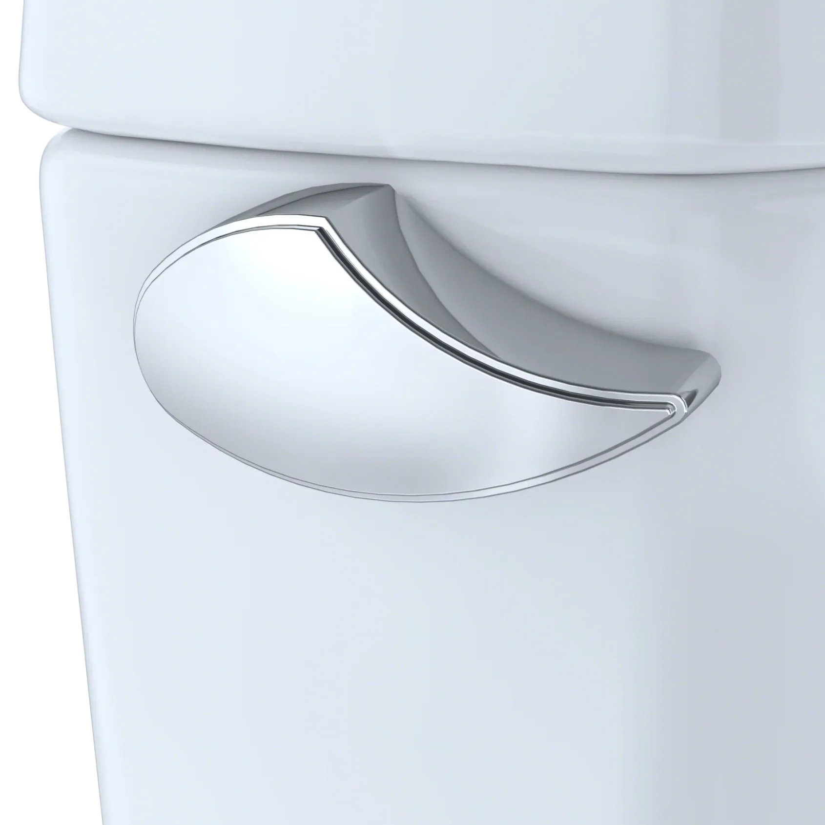 TOTO WASHLET+ Carlyle II One-Piece Elongated 1.28 GPF Toilet and WASHLET+ C5 Bidet Seat, Cotton White, Vitreous China|Plastic, MW6143084CEFG#01
