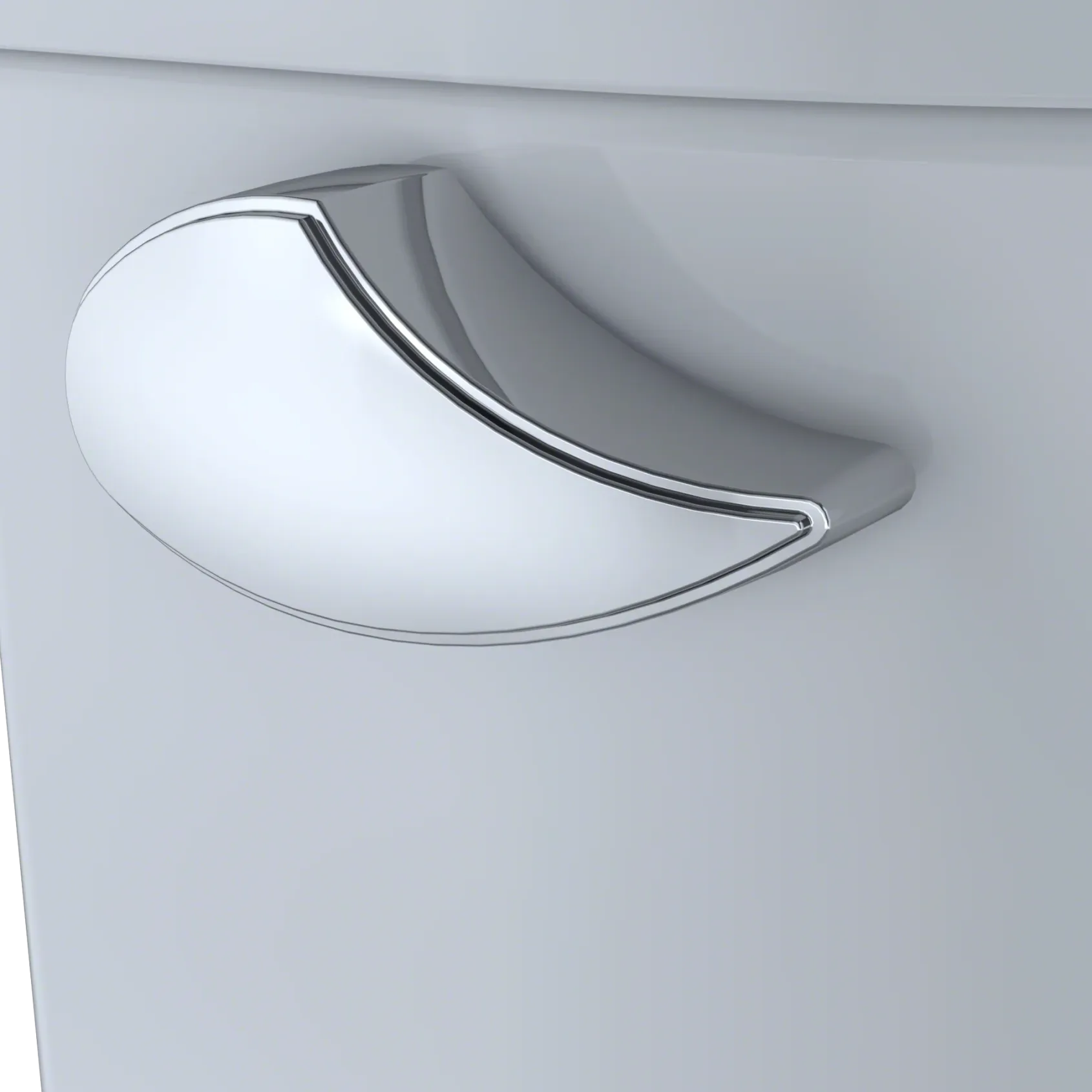 TOTO WASHLET+ Carlyle II One-Piece Elongated 1.28 GPF Toilet with Auto Flush WASHLET+ S7 Contemporary Bidet Seat, Cotton White, Vitreous China|Plastic, MW6144726CEFGA#01