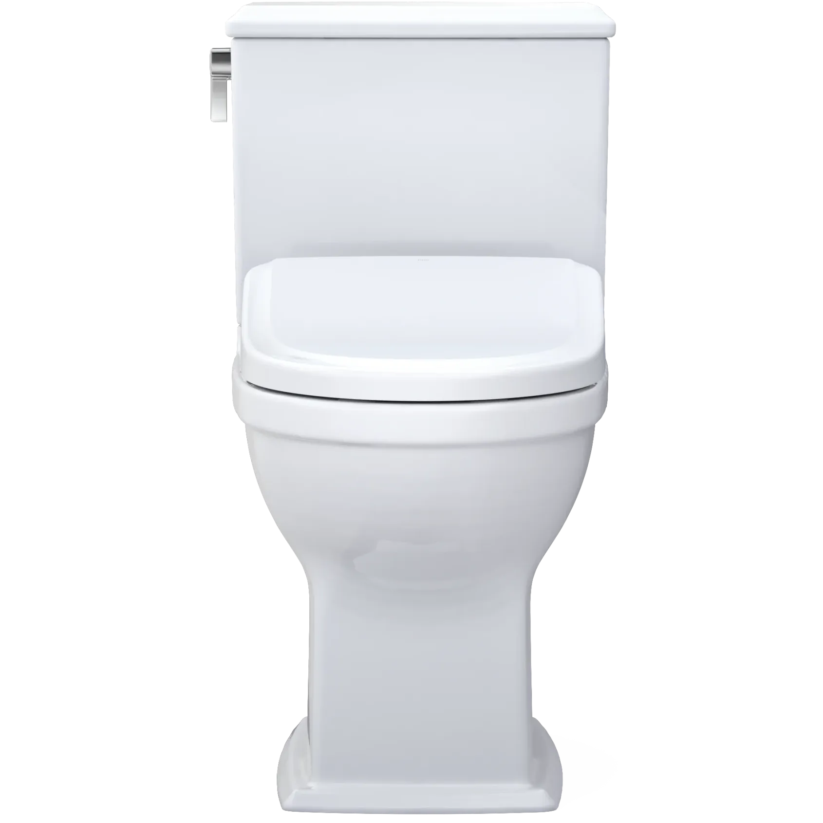 TOTO WASHLET+ Connelly Two-Piece Elongated Dual Flush 1.28 and 0.9 GPF Toilet and Classic WASHLET S7 Classic Bidet Seat, Cotton White, Vitreous China|Plastic, MW4944724CEMFG#01