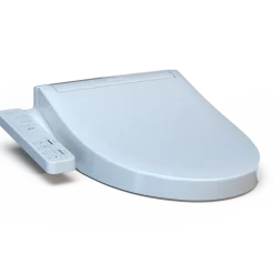 TOTO WASHLET KC2 Electronic Bidet Toilet Seat with Heated Seat and SoftClose Lid, Elongated, Cotton White, Plastic, SW3024#01