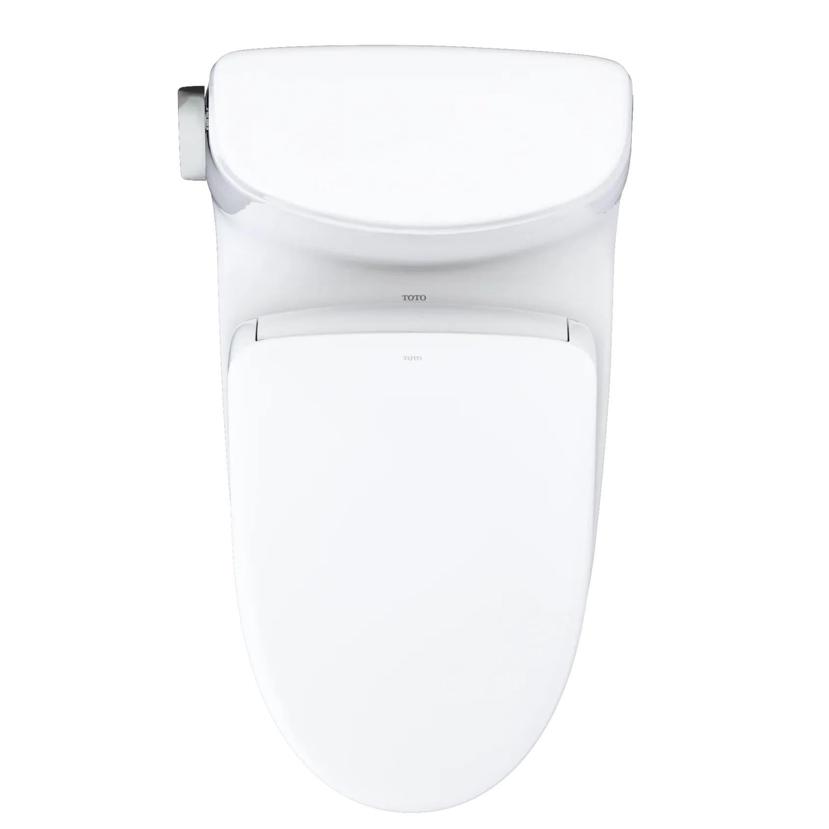 TOTO WASHLET+ UltraMax II 1G One-Piece Elongated 1.0 GPF Toilet with Auto Flush WASHLET+ S7A Contemporary Bidet Seat, Cotton White, Vitreous China|Plastic, MW6044736CUFGA#01