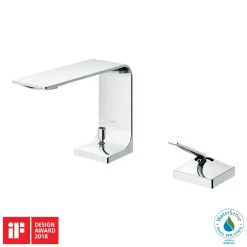 TOTO ZL 1.2 GPM Single Handle Bathroom Sink Faucet with COMFORT GLIDE Technology, Polished Chrome, Stainless Steel, TLP02301U#CP