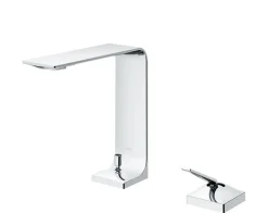 TOTO ZL 1.2 GPM Single Handle Semi-Vessel Bathroom Sink Faucet with COMFORT GLIDE Technology, Polished Chrome, Stainless Steel, TLP02304U#CP