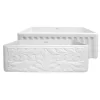 Whitehaus 30" Fireclay Farmhouse Sink, Single Bowl, White, WHFLGO3018